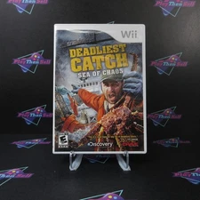 Deadliest Catch Sea of Chaos Nintendo Wii Complete - 1 Year Warranty EX Cond