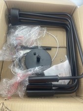 Black Chandelier, 6-Light Farmhouse for Dining Room Lighting Fixtures Hanging,