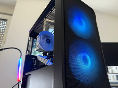 Gaming PC Gamer Computer Desktop RX 6600 Ryzen 5 3600 SSD RGB