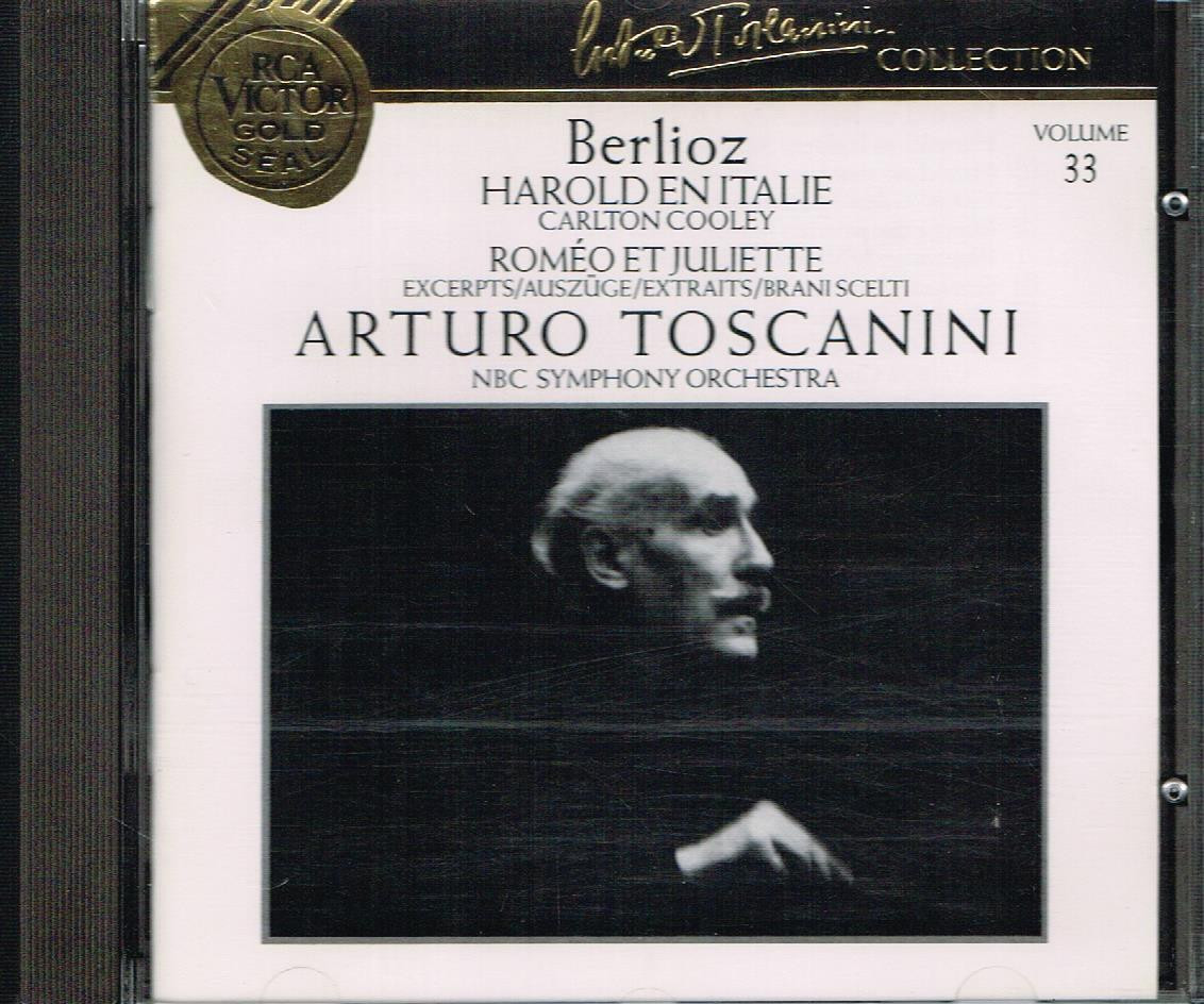 Toscanini Collection Vol. 33 - Berlioz: Harold En Italie, Romeo Et Juliette - CD