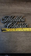 Vintage 1978 1979 1980 Gm Chevrolet Malibu Classic Emblem Badge Oem
