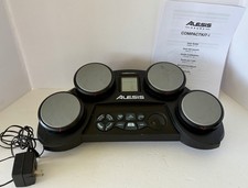 Alesis Drums Compactkit 4 Percussion Pad Drum Practice W Power Cord Tested Works