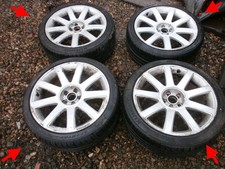 Audi Tt Mk1 8n 18 Rs4 Original Genuine Alloy Wheel Wheels Rare S3 8l Oem 45k