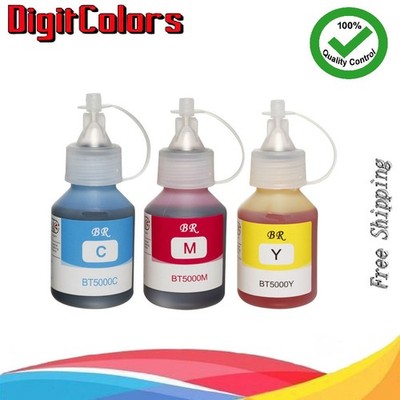 BT5000 3PK High Yield Refill Ink Refill bottle for Brother MFC-T800W T310W/T510W