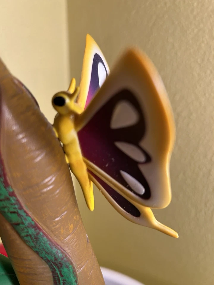 Campanilla vintage de Disney en un jardín con música y baile. "Lámpara de 19""" Foto 3 de 4