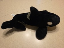 Sea World Plush 16" Killer Whale Orca Shamu
