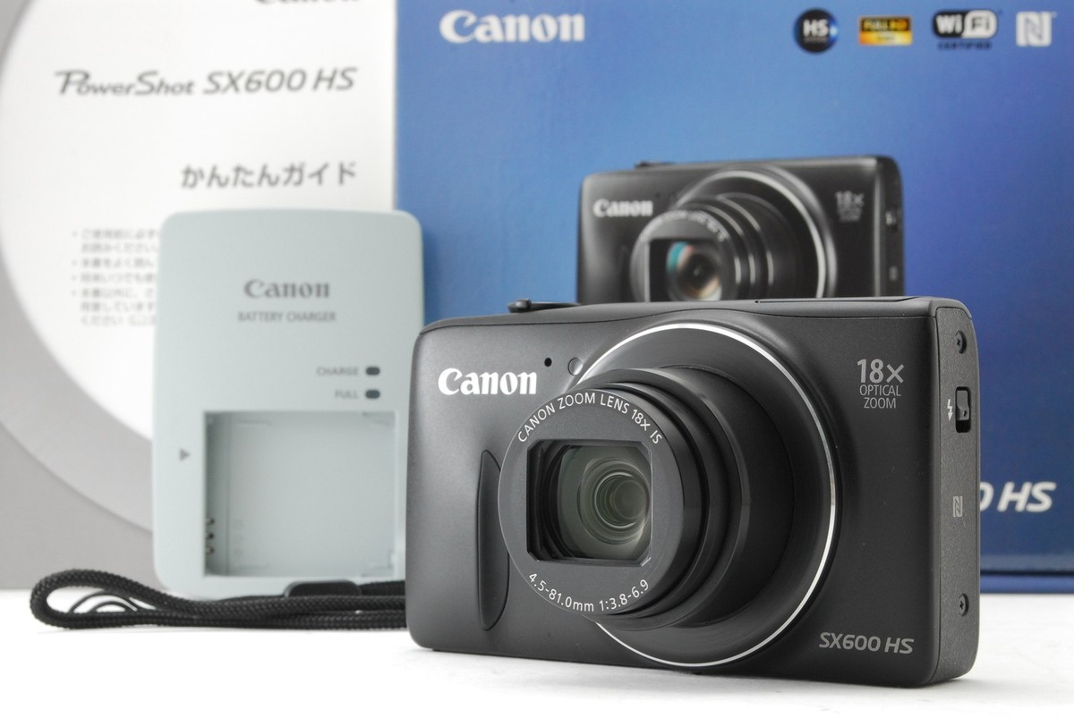 ♡*♡様 Canon Power shot SX600 HS TOP MINT] Canon Power Shot SX600 HS Black Compact Digital
