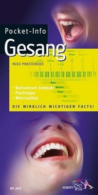 Pocket-Info Gesang: Basiswissen kompakt - Praxistipps - Mini-Lexikon Hugo P
