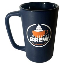 HTF?POLITICAL BREW Maine Radio Show Ceramic MUG WCSH News Center