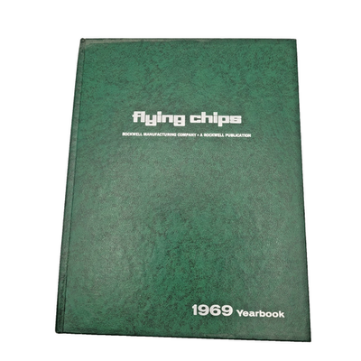 #ad #ad Flying Chips 1969 Yearbook Jan Feb 1969 Carpentry Yearbook Deltagram Rockwell HC $14.99