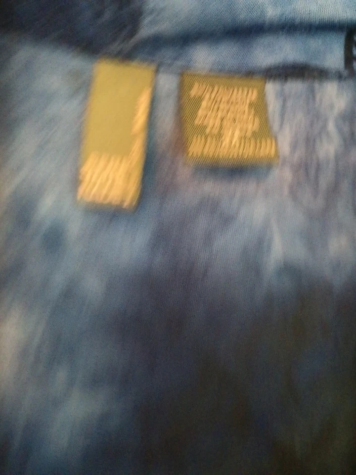 Serenade New York Blouse, 2X, Flocked Floral, Half Tank Attached, Waterfall... - Image 2 of 4