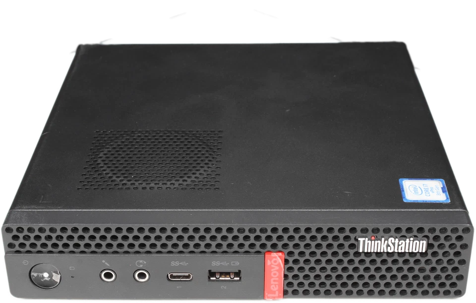 Lenovo ThinkStation P330 Tiny - i7-8700 16GB RAM 256GB SSD + Wifi + Win11 + PSU - Image 2 of 4