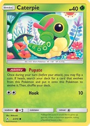 Caterpie 2/214 Common Sun & Moon Unbroken Bonds