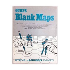 SJG GURPS 1st-3rd Ed Blank Hex Maps Bag VG+/E...