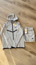 Men  s Nike Tech Fleece Sweatsuit Sportswear Tracksuit Grey size L