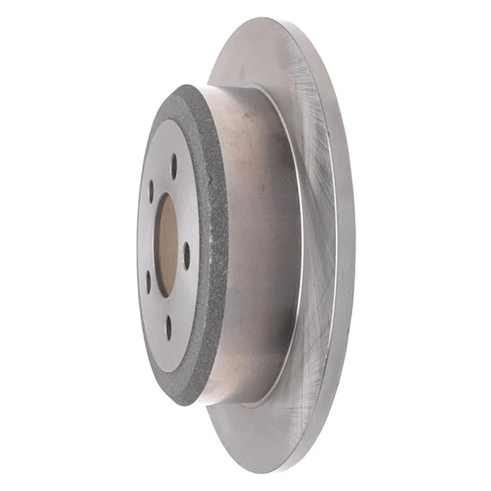 Kit de rotores de freno traseros + pastillas metálicas y herrajes para Dodge Nitro 2007-2011 Foto 3 de 4