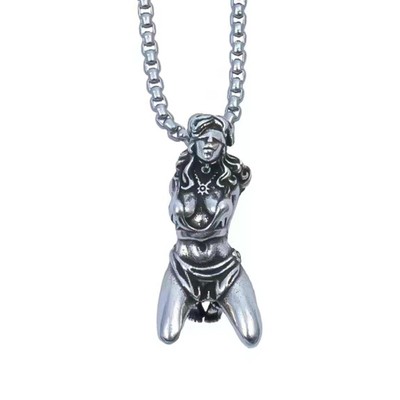 Suffering Goddess Amulet Pendant Necklace Symbol Of Strength And Resilience