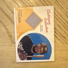 Topps 2012 Heritage Prince Fielder Brewers Clubhouse Relics #CCR-PF Game-Used
