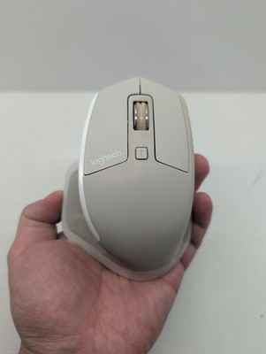 Logitech MX Master Wireless Mouse - 1st Gen - Pale gray with dongle