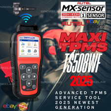 2025 AutelMaxiTPMS TS508WF Programming/Relear...