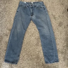 Signature by Levi Strauss & Co. Gold Label Regular Fit Blue Jeans Men’s 34 x 32