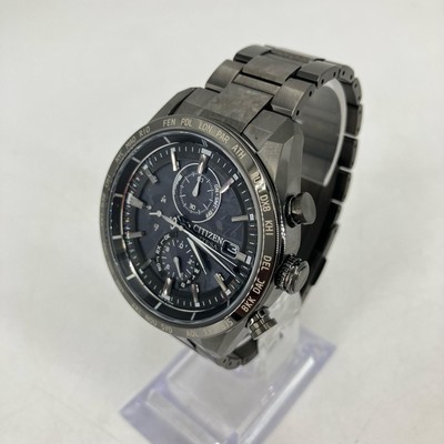 CITIZEN Attesa AT8287-62E Black Case Size 4cm Unisex Used Watch