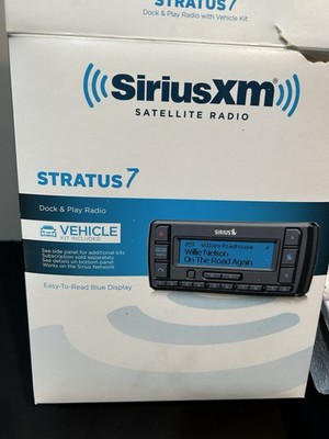 Sirius XM Stratus 7 Satellite Radio & Vehicle Kit Model SSV7V1 New