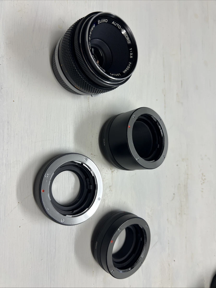 Olympus OM system 50mm Focal f/3.5 Camera Lenses for sale | eBay