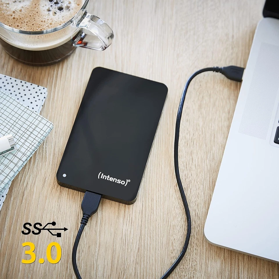 Intenso 2TB Tragbare Externe Festplatte - USB 3.2, Hot Swap, 2,5 Zoll - Bild 4 von 4