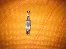 WOMEN'S ESQ SWISS ESQUIRE RECTANGLE WRISTWATCH NOT WORKING FOR REPAIR OR PARTS