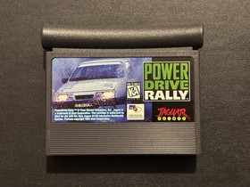 Power Drive Rally (Atari Jaguar 1995) CIB Complete In Box Authentic Tested Works