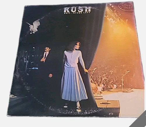RUSH Exit ... Stage Left 1981 Mercury 2 Records Album LP Vinyl Gate Fold
