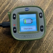 Vtech Kidizoom Action Cam Camo Green Model 80-170770 Digital Camera Kids TESTED