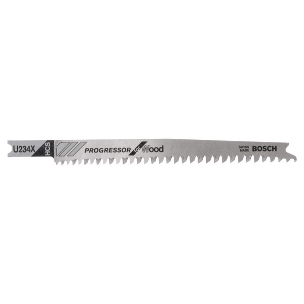 Bosch 3X StichsäGeblatt U 234 X Progressor For Wood - 2608633525-image
