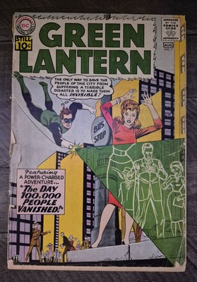 Green Lantern #7 1961 1st App & origin Sinestro Major Key Silver Age Complete
