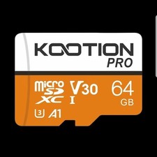 Micro SD Card 64GB Genuine Capacity Class 10 U3 High Speed Phone Camera Drone