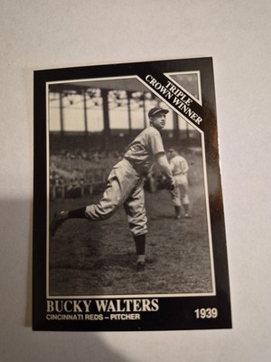 Bulky Walters 1991 CONLON COLLECTION THE SPORTING NEWS Triple Crown Winner #537