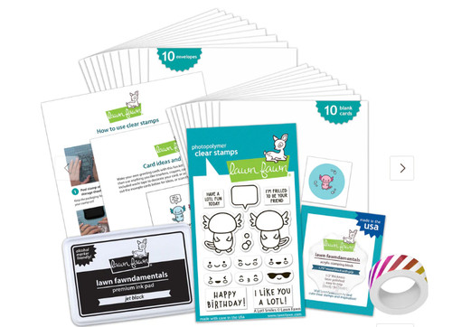 Lawn Fawn  A Lotl Smiles Kids Cardmaking Kit
