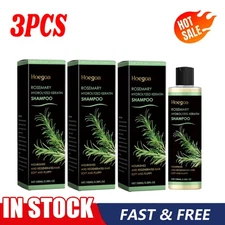 3X Organic-Rosemary Hair Growth Shampoo Unisex Hydrolyzed KeratinShampoo