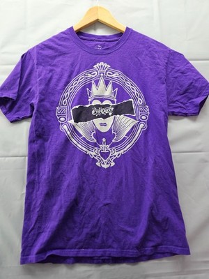 Disney Villains Evil Queen T Shirt Womens Mens Medium LootWear LootCrate Purple