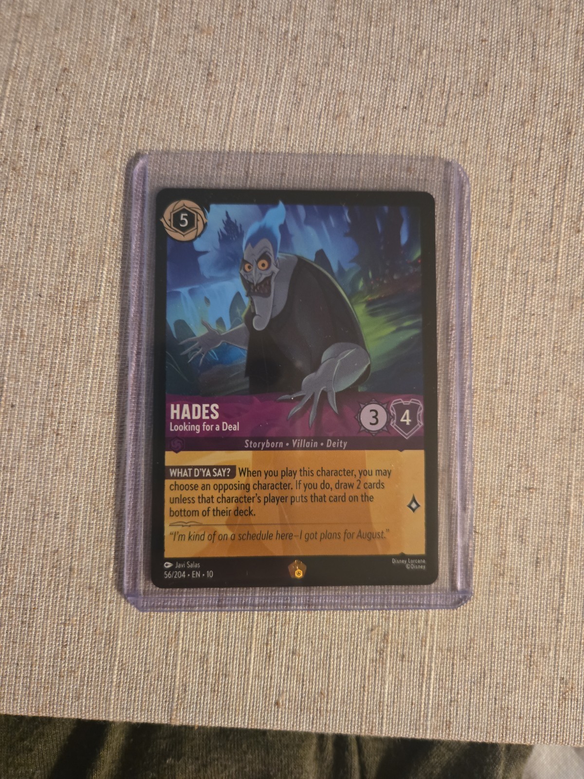 Hades - Looking for a Deal 56/204 Whispers in the Well Regular