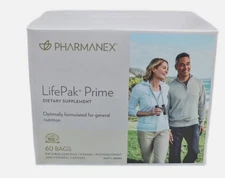 NuSkin pharmanex life pak prime dietary supplement 60 bags Exp 08/2026 #usau