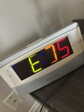 Alarm Clock Sharper Image Vintage AS IS No Returns EXTREMELY RARE