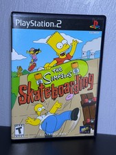 The Simpsons Skateboarding PS2 Complete Tested Sony PlayStation 2 EA 2002
