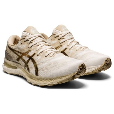 SIZE 15 - ASICS Men's Gel-Nimbus 23 Running Shoes Cream/Putty 1011B160-101