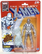 ICEMAN-Marvel Legends Uncanny X-Men Retro Carded X Men 80 Years NEW     97