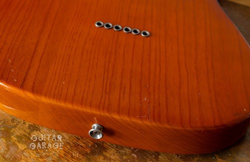 1973 Fender USA CBS era Telecaster Honey Amber refin maple neck with hardcase - Picture 21 of 24