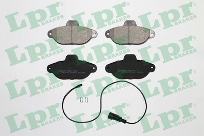 LPR 05P462 Bremsbelagsatz, Scheibenbremse für Fiat Lancia