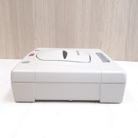 SEGA SATURN console in box Japan White with 3 games, controller & cables tested