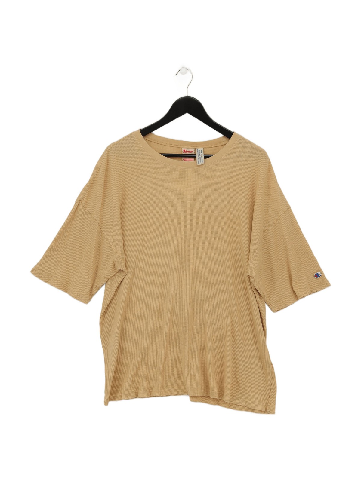 ALTRA T shirt uomo Champion XXL marrone chiaro 100% altro basic